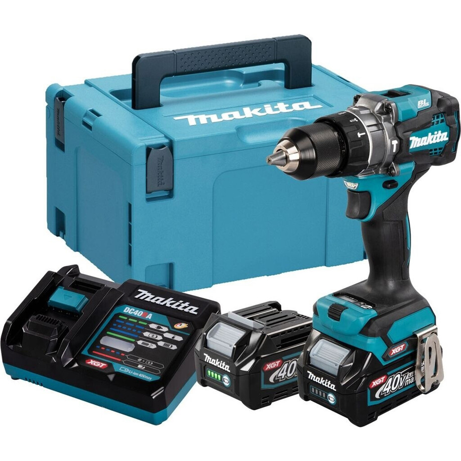 Makita - HP001GD201 - Akku-Schlagbohrschrauber - 40 V, 140 Nm, 2 Gänge