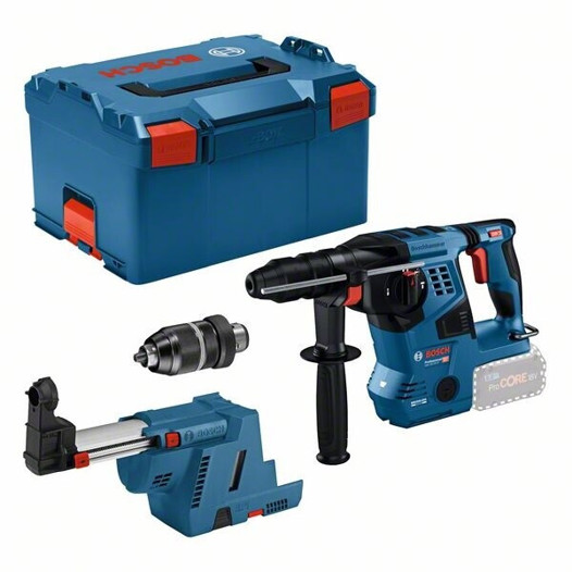 Bosch - GBH 18V-28 CF - 0611921004 - Bohrhammer - 3,4 Joule Schlagstärke, SDS-Plus, L-Boxx