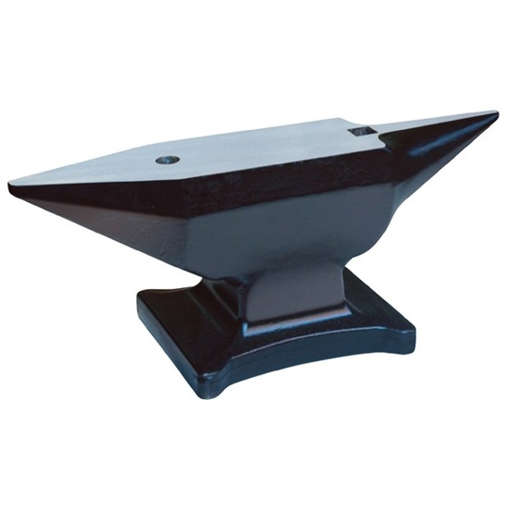 Kanca - Amboss 50kg - 61601010050 - Schmiedewerkzeug - zwei Hörner, geschmiedeter Stahl, gehärtete Bahn Kanca - Amboss 50kg - 61601010050 - Schmiedewerkzeug - zwei Hörner, geschmiedeter Stahl, gehärtete Bahn