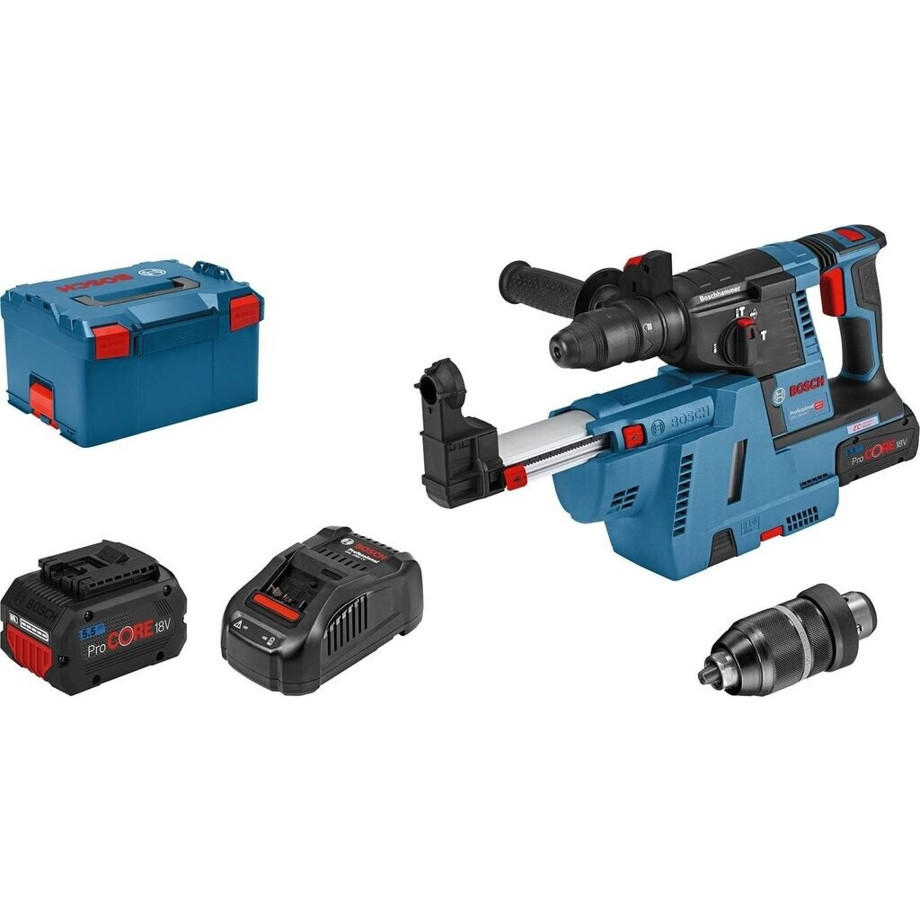 Bosch - GBH 18V-26 F Professional - 061191000G - Akku-Bohrhammer - 18 V, SDS-Plus, L-Boxx