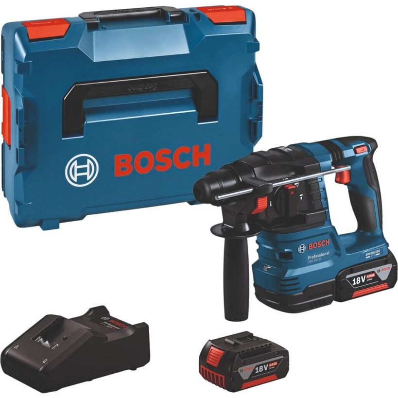Bosch - GBH 18V-22 - 0611924002 - Akku-Bohrhammer - 18 V, SDS-Plus, 1,9 Joule