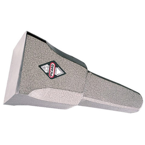 Stiftamboss m. 2 scharfen u. 2 runden Ecken | poliert | flache Bahn 80 mm | 4000 g