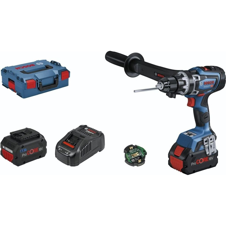 Bosch - GSR 18V-150 C Professional - 06019J5005 - Akkuschrauber - 18 V, 150 Nm, mit 2 Akkus