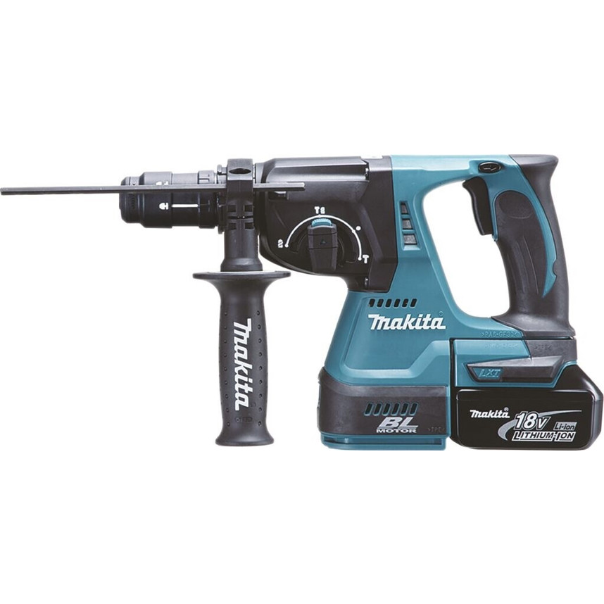 Makita - DHR243RTJ Black Edition - Akku-Kombihammer - 18 V, 2x 5,0 Ah Akku, SDS-Plus