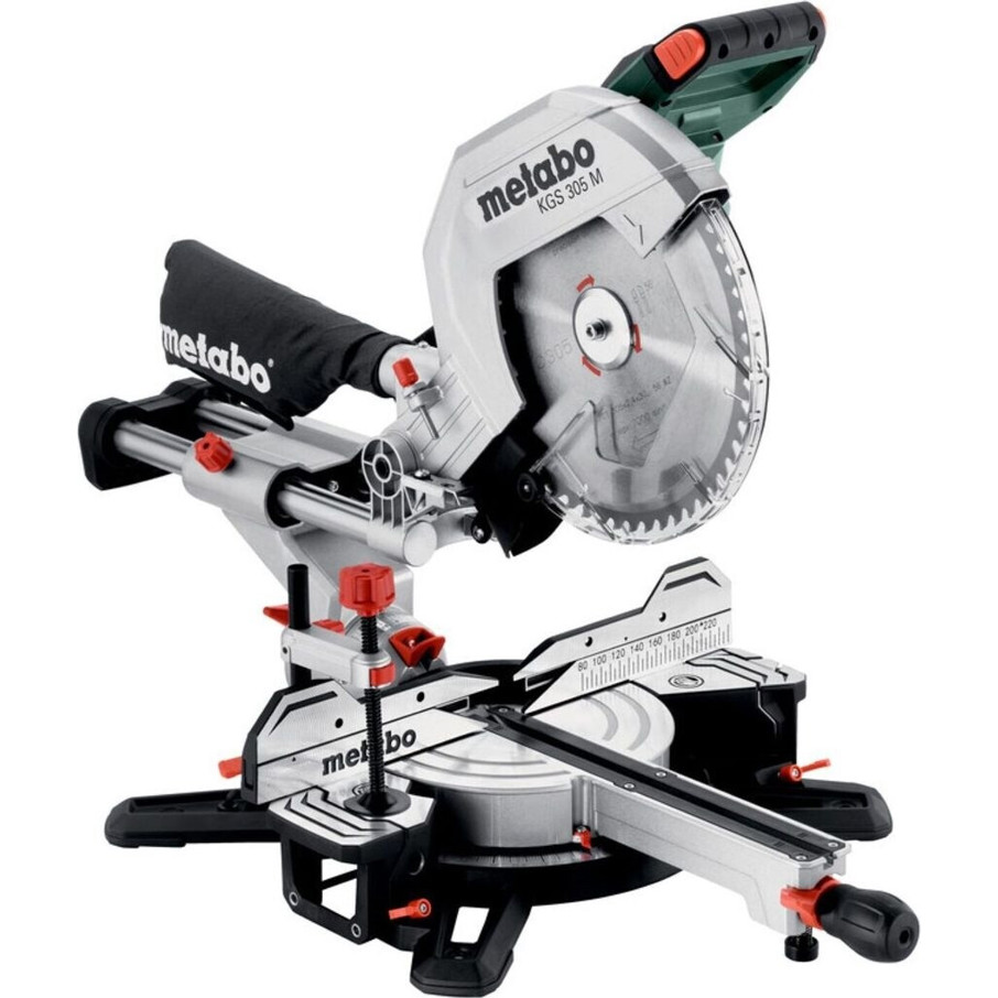Metabo - KGS 305 M - 613305000 - Kappsäge - 2.000 W, 305 mm Sägeblatt, Laserschnittführung