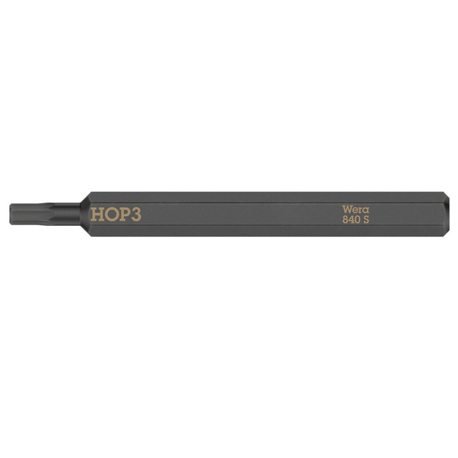 Wera - Schraubenziehereinsatz - 05018156001 - Schraubwerkzeug - Innensechskant, 1 Stück, 70 mm Länge Wera - Schraubenziehereinsatz - 05018156001 - Schraubwerkzeug - Innensechskant, 1 Stück, 70 mm Länge