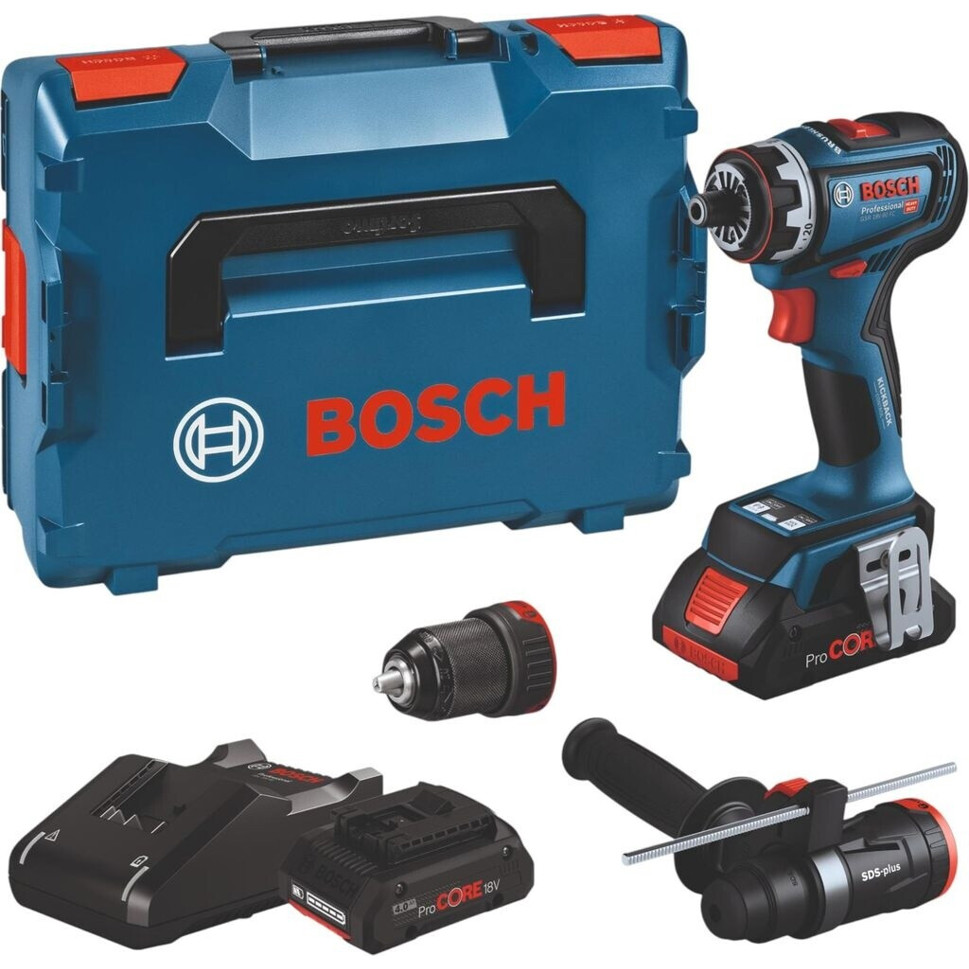 Bosch - GSR 18V-90 FC - 06019K6205 - Akkuschrauber - 90 Nm, KickBack Control, bürstenloser EC-Motor