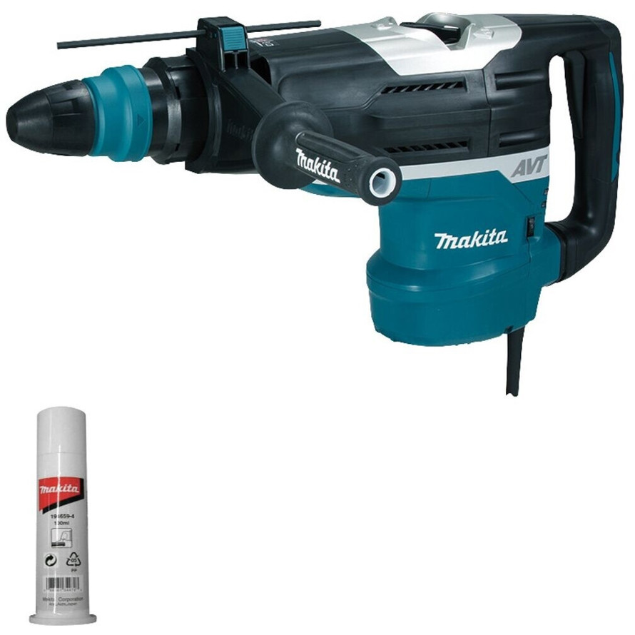 Makita - HR5212C - SDS-MAX 52 mm - Kombihammer - 1.510 W Leistung, 20 Joule Schlagstärke