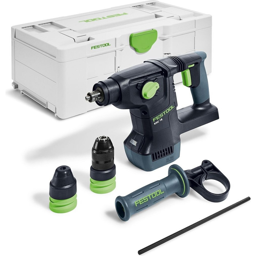 Festool - KHC 18 EB-Basic - 577447 - Akku-Bohrhammer - SDS-Plus, Bluetooth