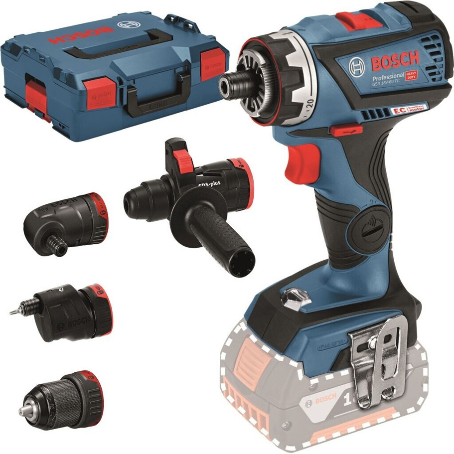 Bosch - GSR 18V-60 FC Professional Solo - 0 601 9G7 103 - Akkuschrauber - 18 V, 60 Nm, 2-Gang-Getriebe