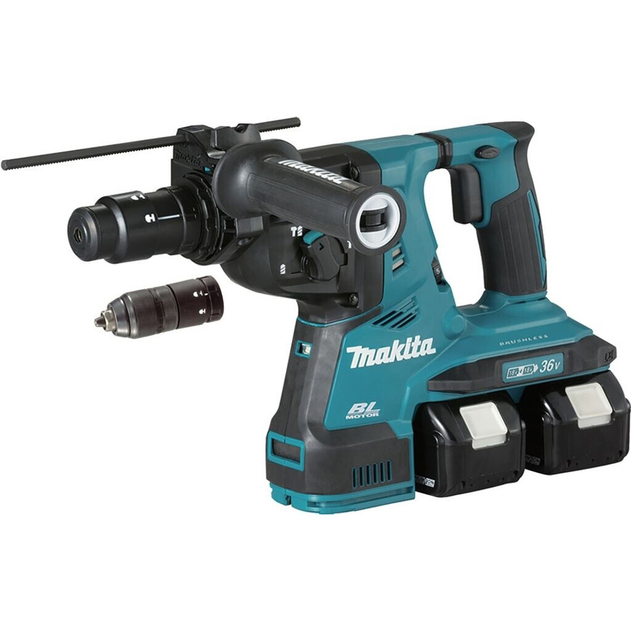 Makita - DHR281ZJ - Akku-Kombihammer - SDS-Plus, 2,8 Joule, bürstenloser Motor
